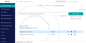 best ai writer tool an paraphasing tool